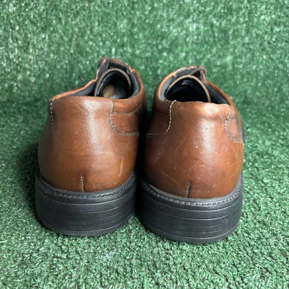 Bostonian Flexlite Leather Lace Up Square Toe Classic Oxford Brown Mens Size 12M